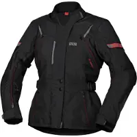 IXS Damen Jacke Tour Liz-ST schwarz-rot DL rot-schwarz