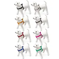 Karlie Art Sportiv Plus Geschirr 1-2-3 Step and Go Mix and Match, Farbe:rot, Größe:35-60cm x 20mm