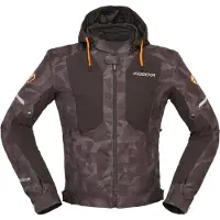 Modeka Jakson Motorrad Textiljacke, schwarz/camouflage, L