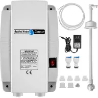 Vevor -Pumpsystem für Flaschenwasserspender, 5-Gallonen-Spendersystem, Wasserkrugpumpe mit Einzeleinlass, kompatibel mit Kaffee-/Teemaschinen