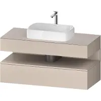 Duravit QA4732091830000 QTG KWTU WH Ek. 1200x550x600 Tp. Smt