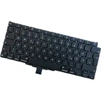 Trade-Shop Laptop Notebook Tastatur Deutsch QWERTZ Schwarz ohne Rahmen kompatibel mit Apple MacBook Pro Retina 13" A2179 EMC 3302 (2020)