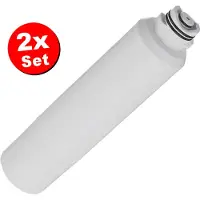 Trade-Shop 2x Ersatz Wasser-Filter für Samsung DA29-00020B Kühlschrank Wasserfilter, kompatibel mit Kühlschrank DA29-00020A, haf-cin, EXP 46-9101, DA29-00019A