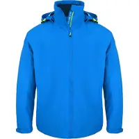 Crazy4Sailing Segeljacke Texel, Blau, XL, mit wasserdichter, winddichter und atmungsaktiver Funktion