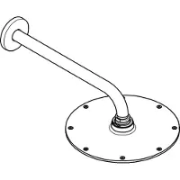 GROHE 26052000 Kopfbrauseset Rainshower C 210 26052 Brausearm 286mm chrom