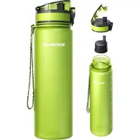 AQUAPHOR 0,8 l Tritan-Filterflasche, Trainings- und Wanderflasche, BPA-frei
