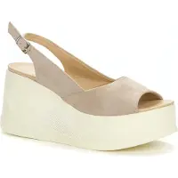 Grünberg Damen Klassische Sandalen 137570/01-02 Farbe: Beige Größe: 41