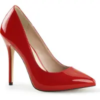 Pleaser AMUSE-20 Damen Pumps von , Rot , EU 41, US 11