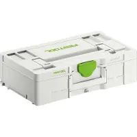 Festool SYS3 L 137, Werkzeugkasten, Grün, Weiß, 13,2 l, 40 kg, Auto, 296 mm
