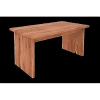 Byoak Esstisch VIGO 100 x 160 aus Massivholz, Naturgeölt