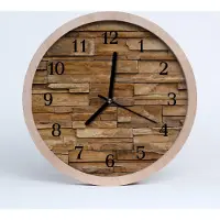 Tulup Holzuhr 30fi cm wanduhr - Die Architektur