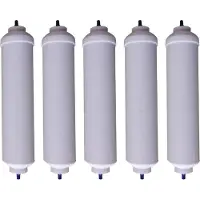 Trade-Shop 5x Ersatz Wasserfilter ersetzt Siemens DD-7098 497818 Daewoo DD7098 3019974800 Liebherr DD7098 SBS7052-4 Bosch DD7098 497818 Amana R0183114 R0185022