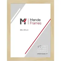 MendeFrames Holzrahmen mit Museumsglas, Massivholz, 20x60 cm, natur, H980