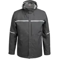 Grizzlyskin Wetter Hardshelljacke "Resist" anthrazit M
