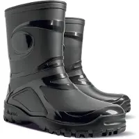 Demar Gummistiefel Regensteifel Gartenstiefel Arbeitsschuhe Freizeitstiefel Schwarz 41