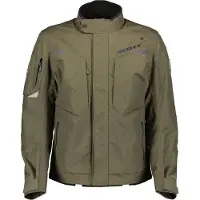 SCOTT ADV Terrain Dryo Motorrad Textiljacke, oliv, 4XL