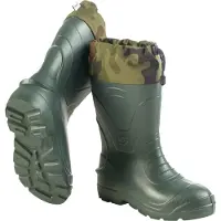 Camminare Herren gefütterte Gummistiefel Winterstiefel ultraleicht Regenschuhe Voyager Camo Grün 47