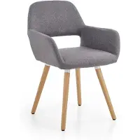 Halmar Essensstuhl K283 - grau