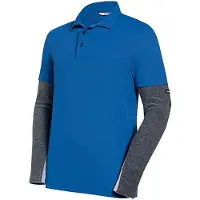 Uvex Poloshirt cut blau Gr. 3XL