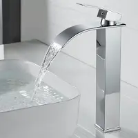 Sonstiges Wasserfall Wasserhahn Bad Hoch Wasserfall Armatur Chrom Messing