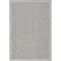 Morhane Giza outdoor balkonteppich rund Ø 120cm grau