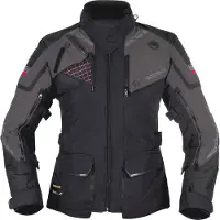Modeka Panamericana II Lady Textiljacke Damen schwarz, 38