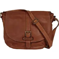 Cluty Umhängetasche echt Leder, Made in Italy
