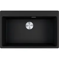 Franke Maris Einbauspüle Fragranitbecken MRG 610-73 A Onyx Druckknopf Edelstahl ab 80 cm 114.0708.223 - inkl.