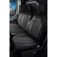 Dehn Sitzbezüge Volkswagen Transporter 2024 - heute – Florida schwarz/grau – perfekte Passform (Sitz/Bank)