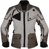 Modeka Panamericana 2 Damen Motorrad Textiljacke, sand/schwarz, 42
