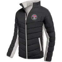 Nebulus Winterjacke GENIUS Herren, warme Outdoorjacke, praktische & vielseitige Übergangs- & Winterjacke, P5852 - Herren, schwarz-grau, 3XL