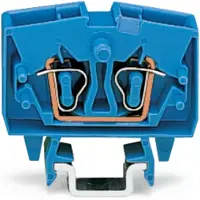 Wago 264-704, Kupfer, Blau, 2,5 mm², 24 A, 9 mm, 3,722 g