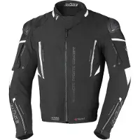 Büse Rocca Textiljacke Schwarz / Weiß 64