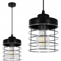 Light11 HOME Chrom Draht Pendelleuchte LED – Hängelampe Deckenleuchte Modernes Loft Design