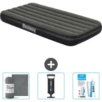 Bestway Luftmatratze - 1 Person - 99 x 188 x 28 cm - Blau - Inklusive Zubehör