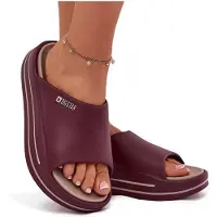 Big star Damenhausschuhe SS274425 ROT Shoes Größe: 37