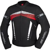 IXS RS-400-ST 3.0 Motorrad Textiljacke, schwarz/weiß/rot, S