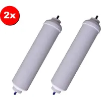 Trade-Shop 2x Ersatz Wasserfilter ersetzt Beko GNE60520DX GNE60521DX GNEV320APS GNEV320S GNEV320W GNEV321APX GNEV322P GNEV322S GNEV322X GNEV325P GNEV325S