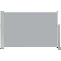 Syfax Ausziehbare Seitenmarkise 60×300 cm Grau