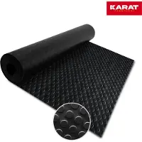 Floordirekt Flachnoppen-Läufer Zuschnitt Schwarz Rollenbreite: 100x300 cm