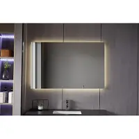 Quality Heating Badgespiegel - Warm Weiß - Anti-Condens, 30W, 100 x 60 cm
