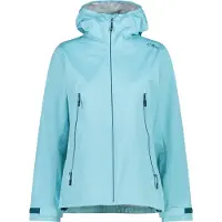 CMP Woman Jacket Fix Hood Acqua 38