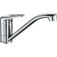 Franke Novara Plus, Standard, Chrom, Edelstahl, Hebelgriffe, Einzelbild, Keramik