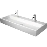 Duravit Möbelwaschtisch geschliffen Vero Air 120x47cm, we, m 2 HL, ÜL, Hahnlochbank