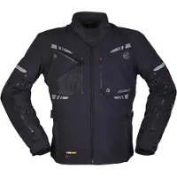 Modeka Taran Motorrad Textiljacke, schwarz, Short XL