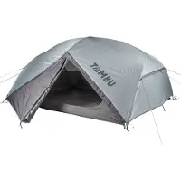 Tambu Outdoor Camping Zelt für 2-3 Personen nachhaltiges Trekkingszelt wasserdicht aus recyceltem Material & ultraleicht