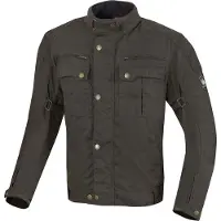 Merlin Perton Motorrad Wachsjacke, braun, 4XL