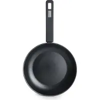 Ibili 2er-Set Duero Bratpfannen, geschmiedetes Aluminium, 20/24 cm, schwarz