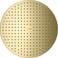 Hansgrohe AXOR ShowerSolutions Kopfbrause 300 2-jet, Decke-Aufputz, 35305950, Farbe: Brushed Brass
