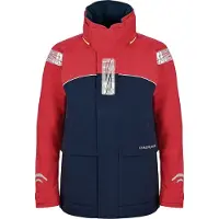 Crazy4Sailing Damen Bergen II Offshore Segeljacke, Rot / Navy, M
